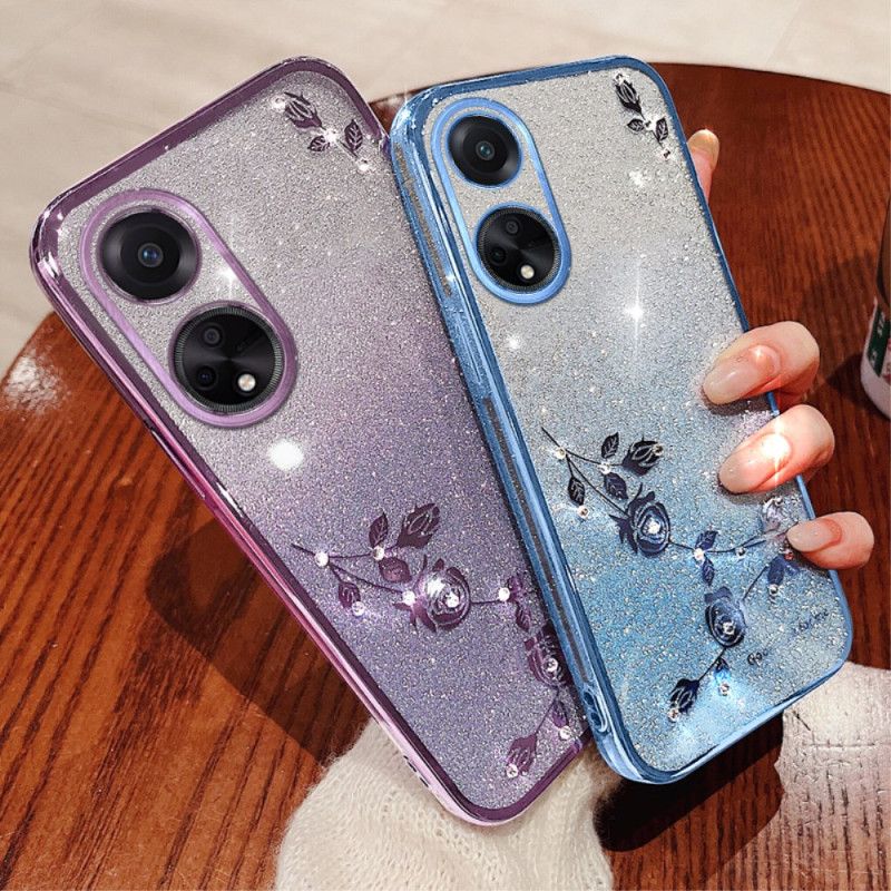 Kryt Oppo A98 5g Kvety A Kamienky Kadem