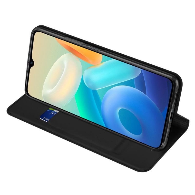 Flipové Puzdro Vivo Y16 Kožené Puzdro Skin Pro Dux Ducis