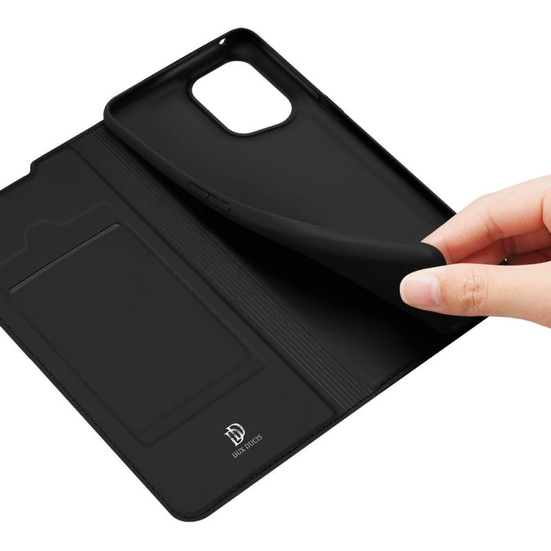 Flipové Puzdro Oppo Find X5 Pro Kožené Puzdro Skin Pro Series Dux Ducis