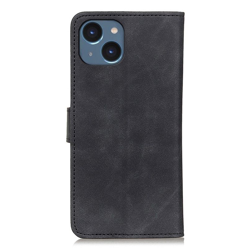 Kožené Puzdro iPhone 15 Klasický Khazneh