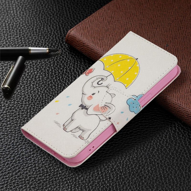 Kožené Puzdro iPhone 15 Sloníča