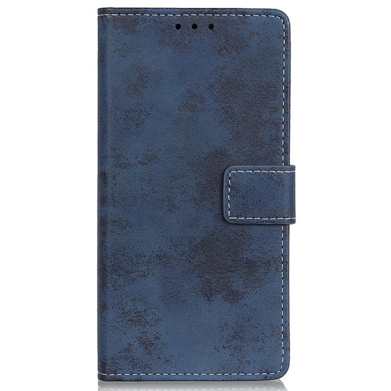 Kožené Puzdro Samsung Galaxy A03 Vintage Kožený Efekt