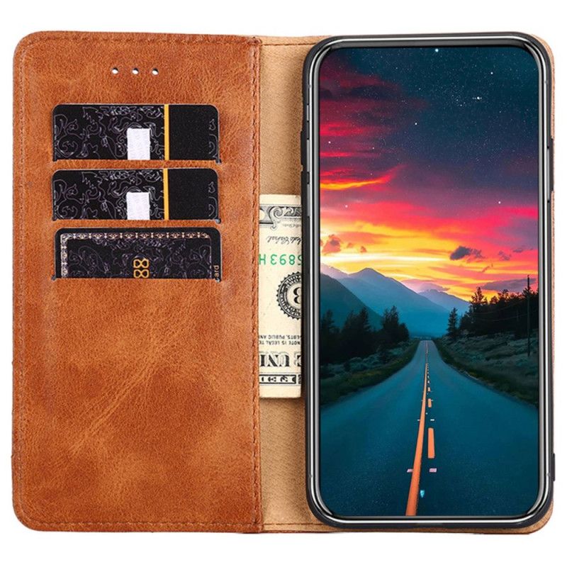 Flipové Puzdro Oppo Reno 8 Kožené Puzdro Ozdobné Nity