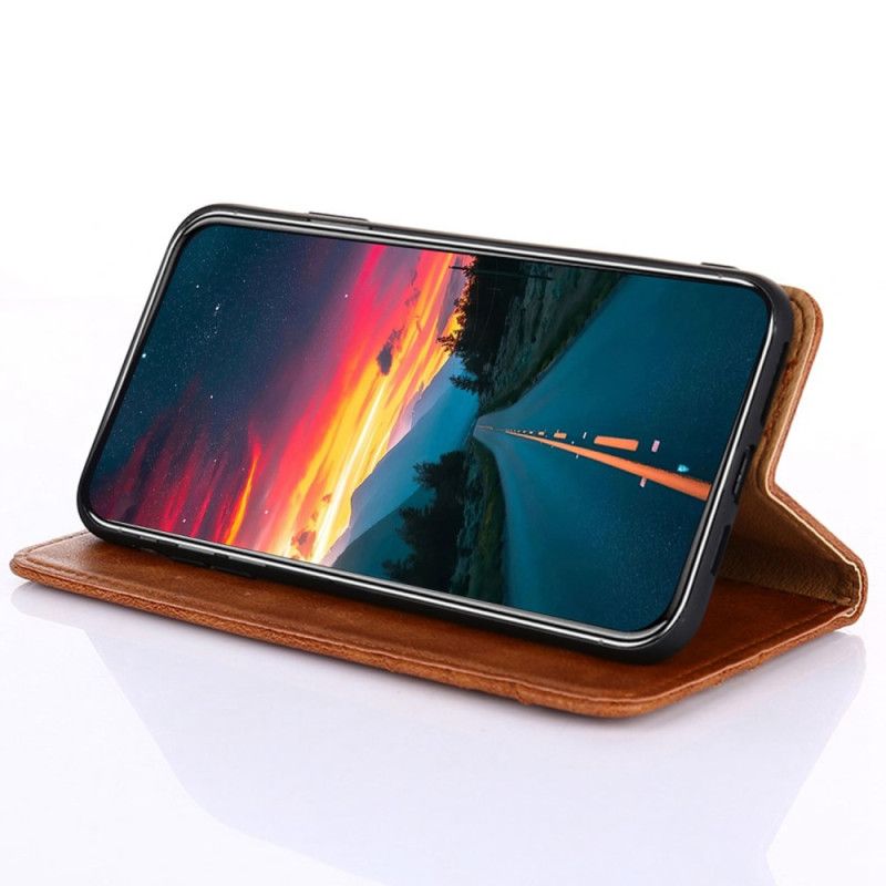 Flipové Puzdro Oppo Reno 8 Kožené Puzdro Ozdobné Nity