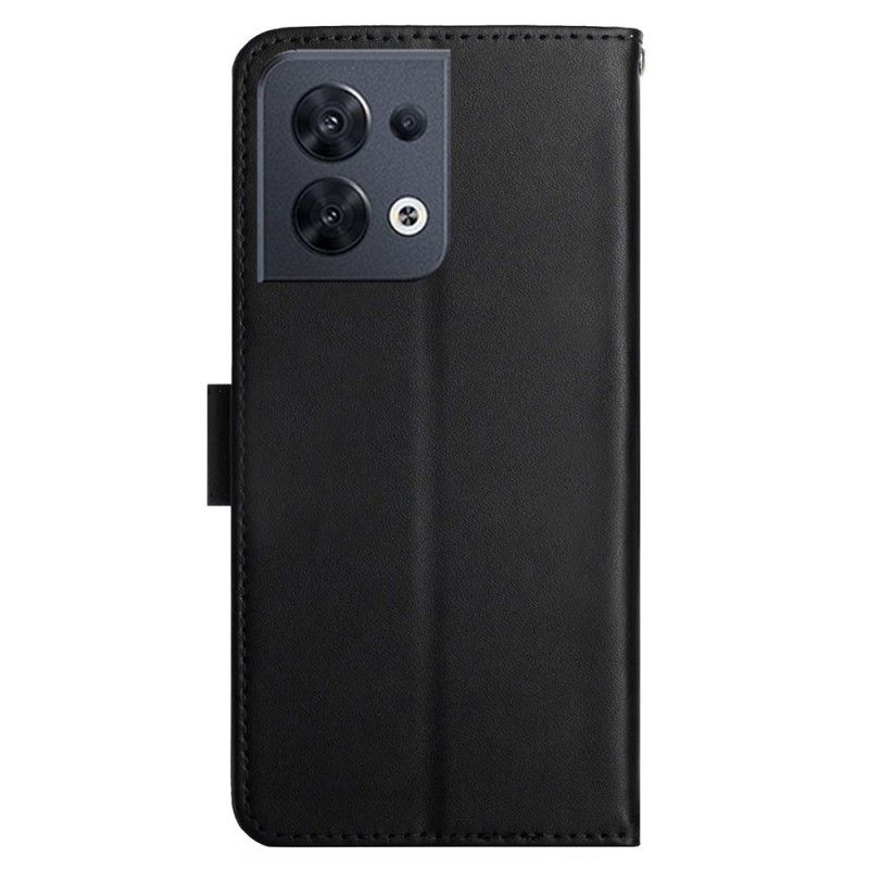 Kožené Puzdro Oppo Reno 8 Pravá Koža Nappa