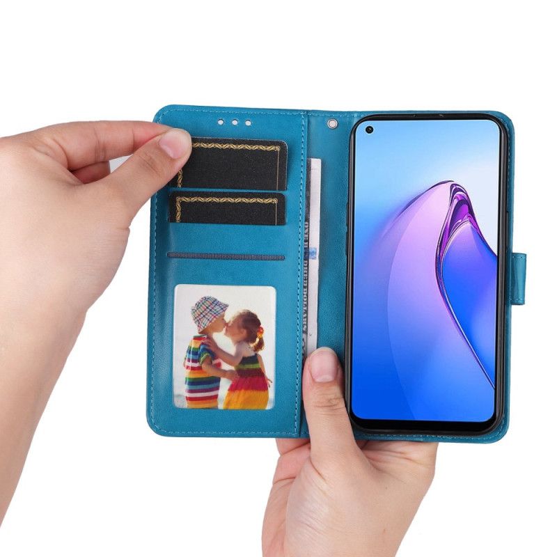 Kožené Puzdro Oppo Reno 8 Strappy Slnečnica