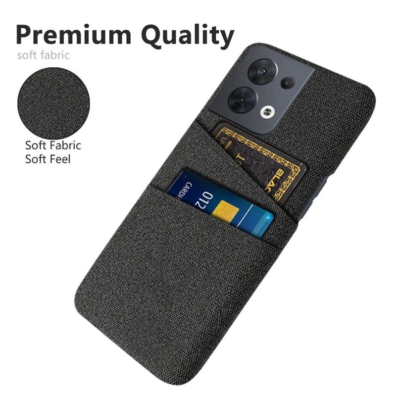Kryt Oppo Reno 8 Tkanina Na Držiaky Kariet