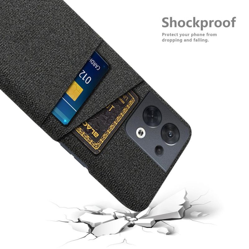 Kryt Oppo Reno 8 Tkanina Na Držiaky Kariet