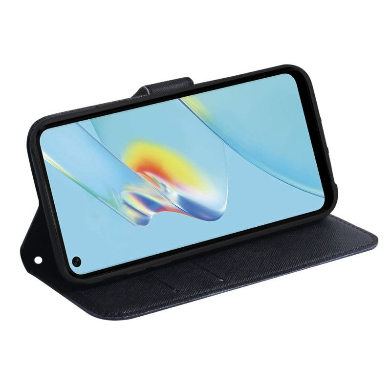 Peňaženkový Kryt Oppo Reno 8 Strappy Šteňa Sen