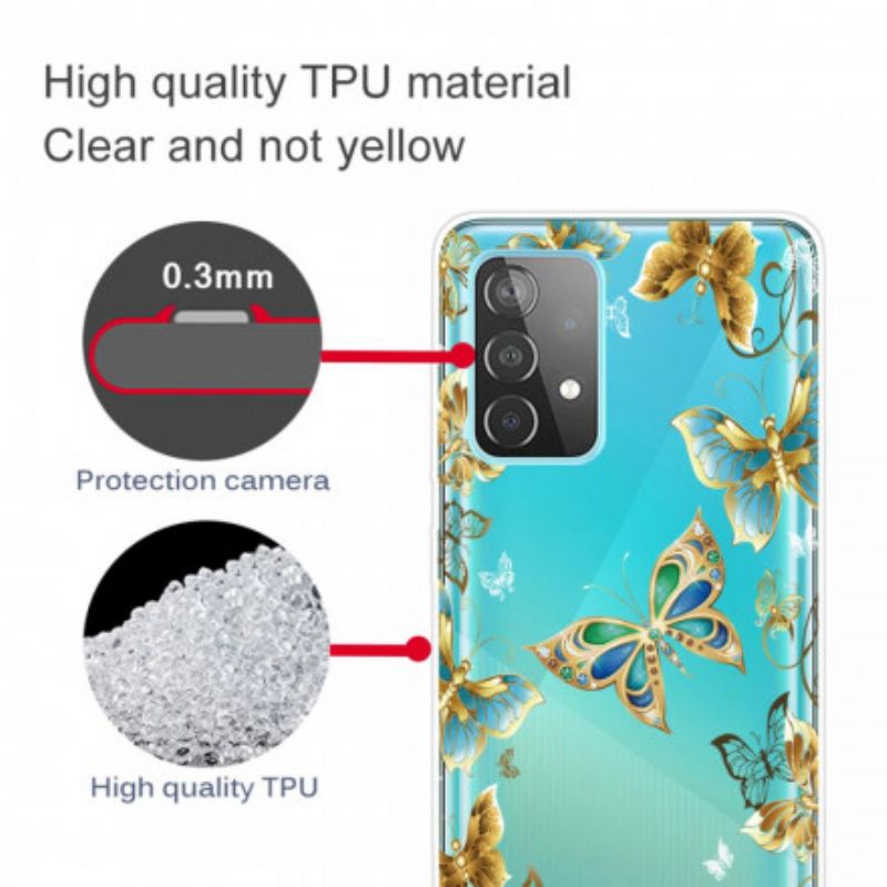 Kryt Samsung Galaxy A32 Dizajnové Motýle