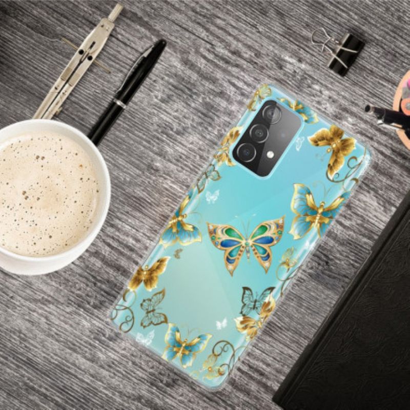 Kryt Samsung Galaxy A32 Dizajnové Motýle