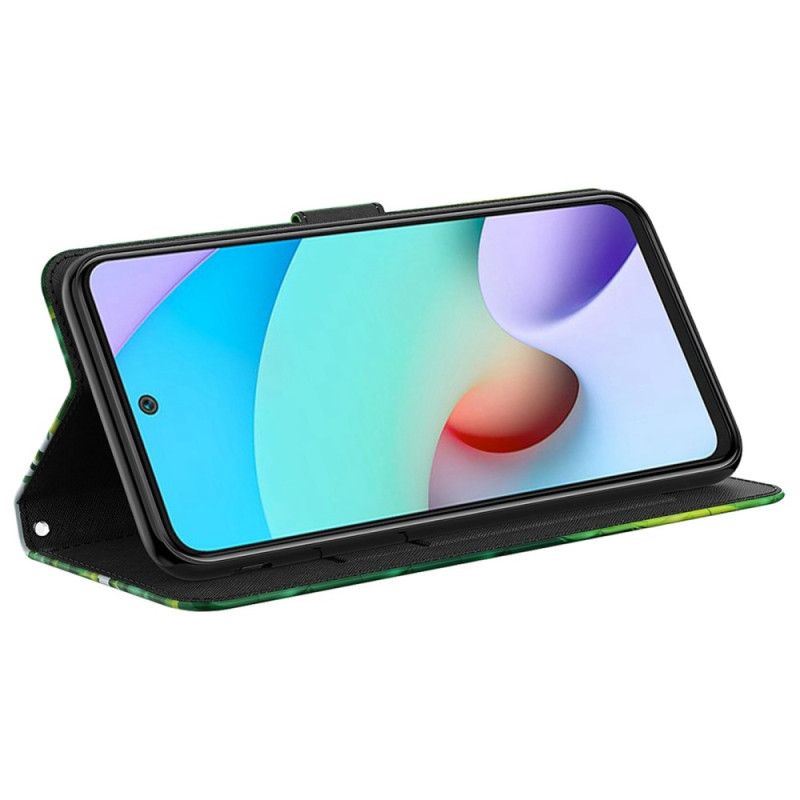 Kožené Puzdro Xiaomi 12 Lite Bambusová Panda So Šnúrkou