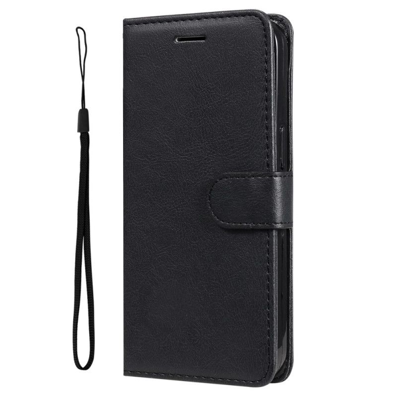 Kožené Puzdro Xiaomi 12 Lite Obyčajné S Popruhom