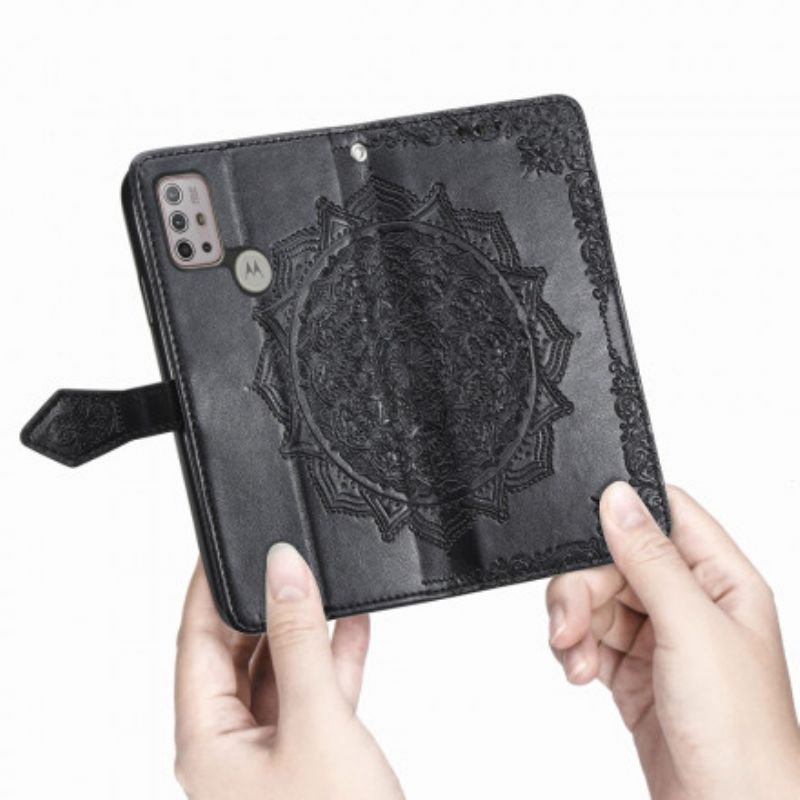 Kožené Puzdro Moto G30 / G10 Mandala V Stredoveku