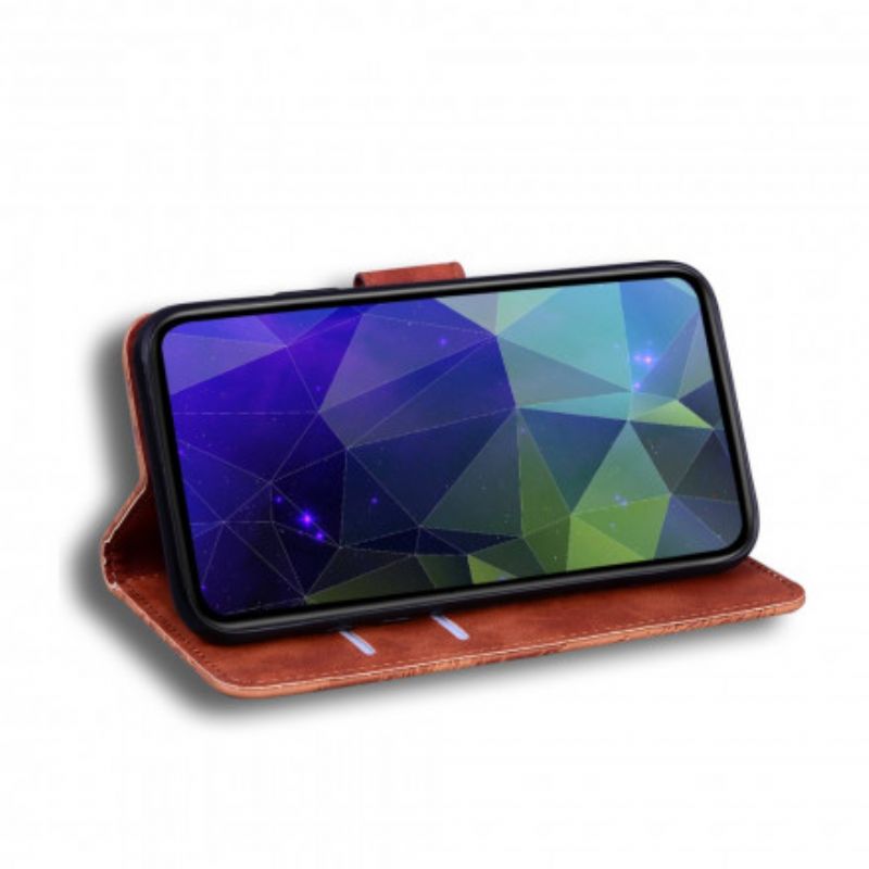 Kožené Puzdro Moto G30 / G10 Odtlačok Tváre Tigra