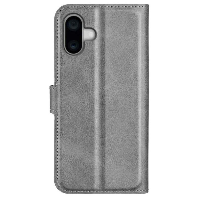 Puzdro iPhone 16 Kožený Štýl