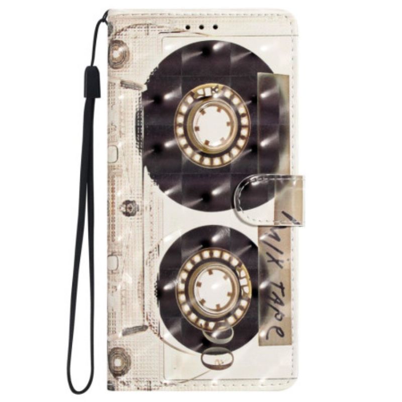 Puzdro Na iPhone 16 Kazeta So Šnúrkou