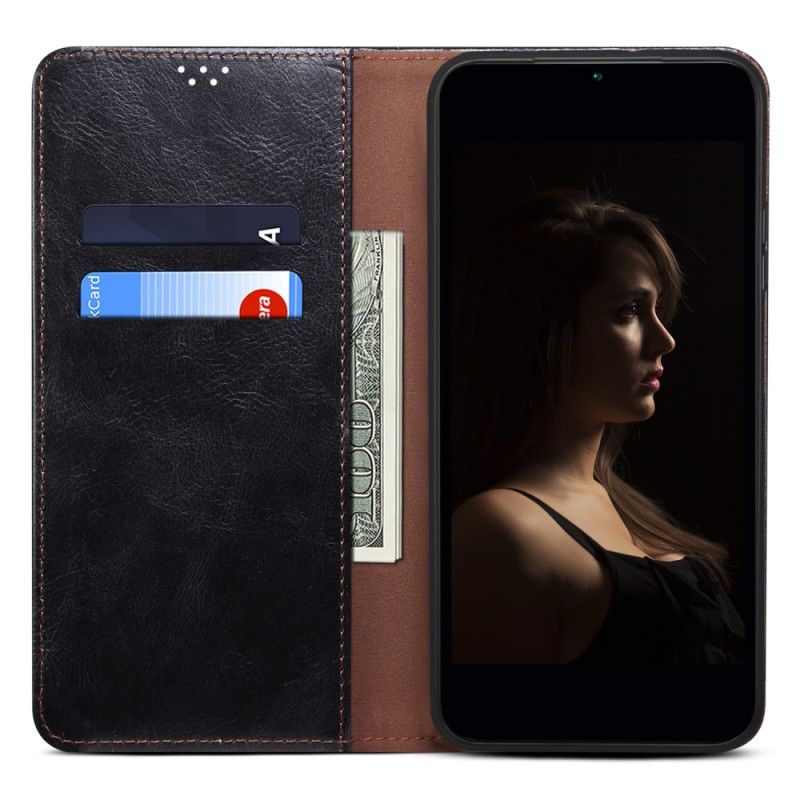 Kožené Puzdro Na Samsung Galaxy A55 5g Voskovaná Imitácia Kože