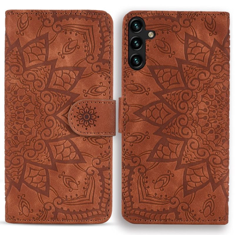 Puzdro Na Samsung Galaxy A55 5g Vyryté Kvety