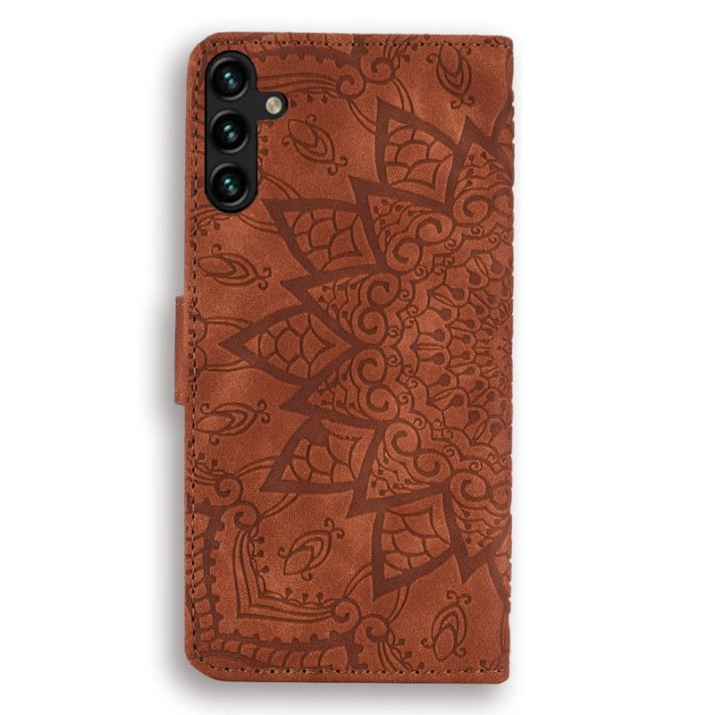 Puzdro Na Samsung Galaxy A55 5g Vyryté Kvety