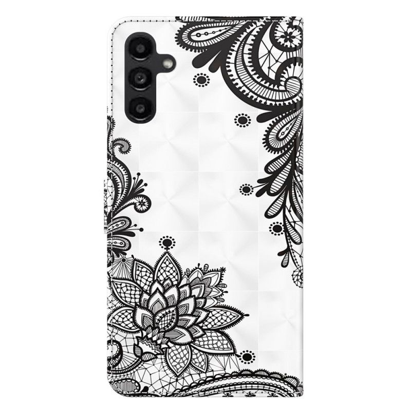 Puzdro Samsung Galaxy A55 5g Remienok Z Čipky