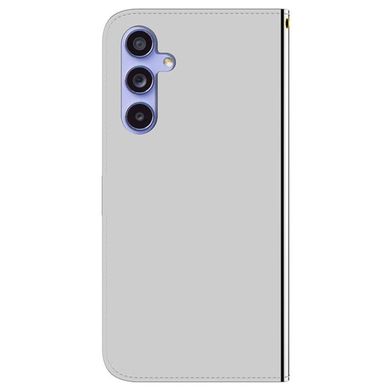 Puzdro Samsung Galaxy A55 5g Zrkadlový Efekt A Remienok