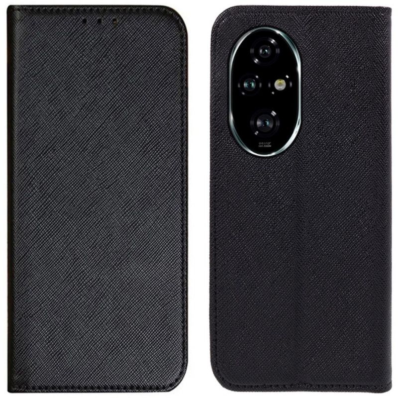 Kožené Puzdro Na Honor 200 Pro Krížová Textúra
