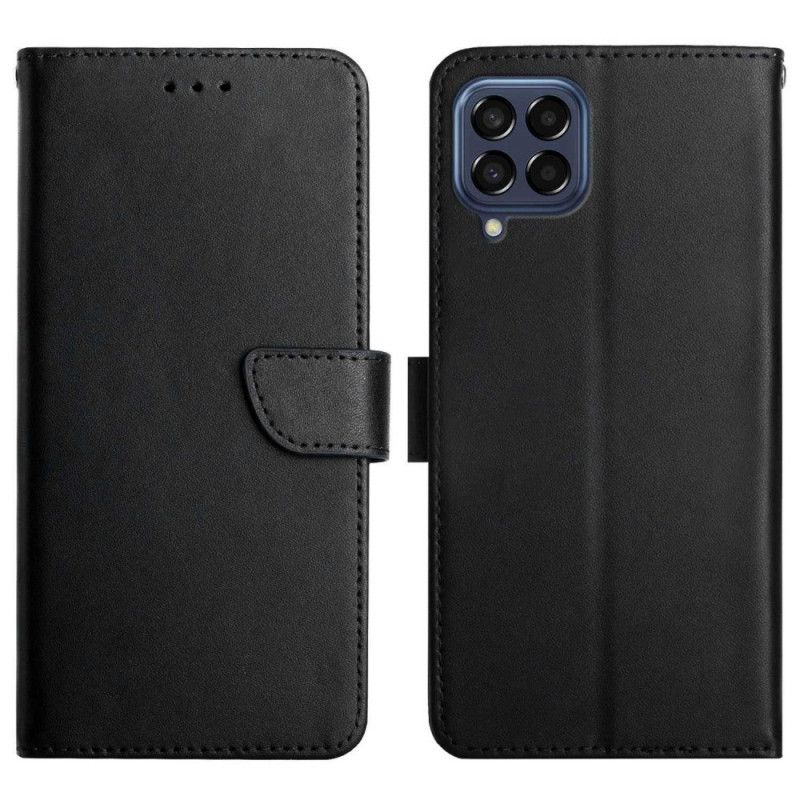 Flipové Puzdro Samsung Galaxy M33 5G Pravá Koža Nappa