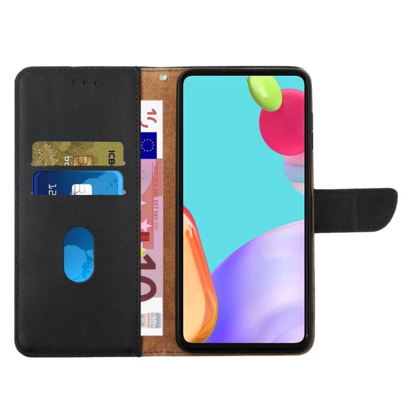 Flipové Puzdro Samsung Galaxy M33 5G Pravá Koža Nappa