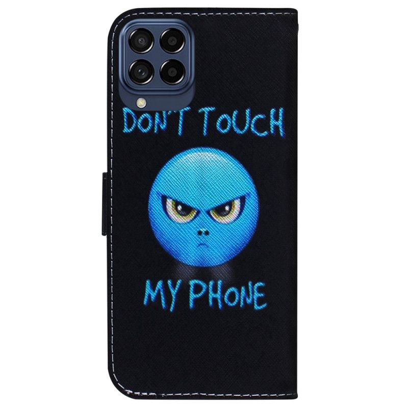 Kožené Puzdro Samsung Galaxy M33 5G Emoji Telefón