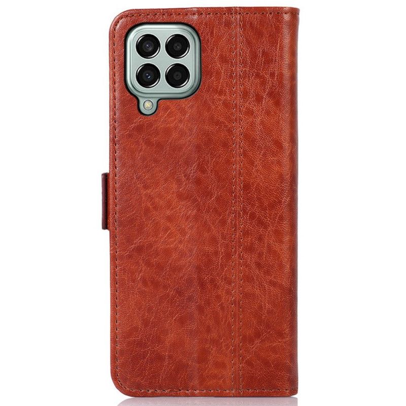 Kožené Puzdro Samsung Galaxy M33 5G Klasické Štylizované