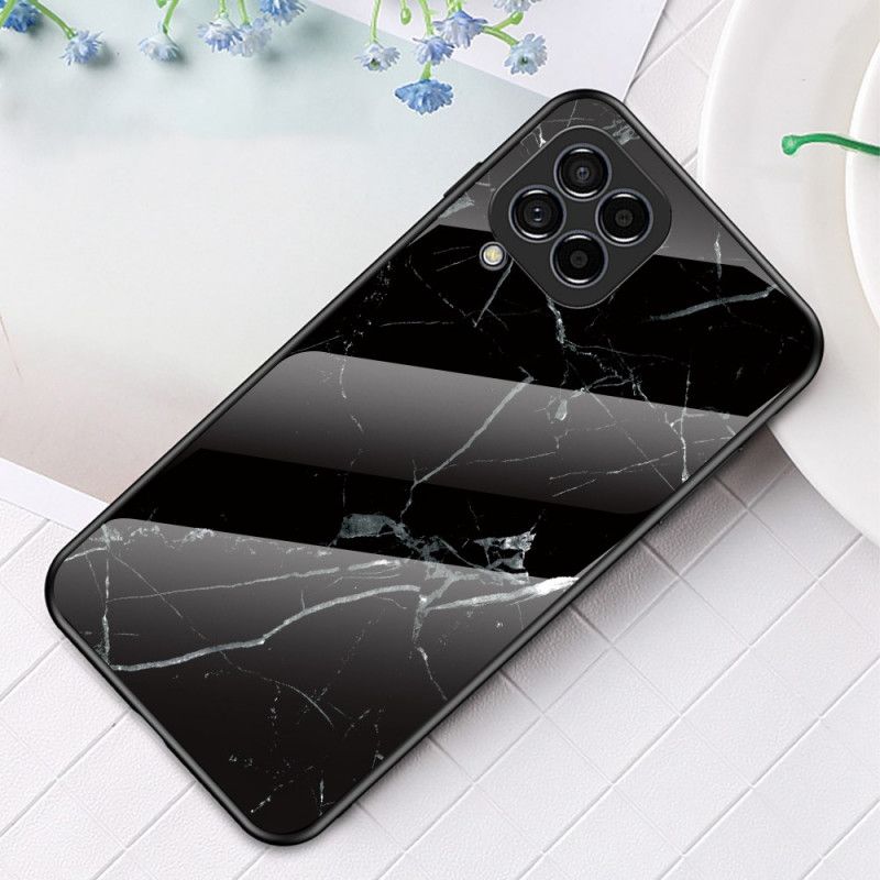 Kryt Samsung Galaxy M33 5G Mramorové Tvrdené Sklo