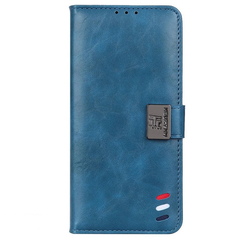 Peňaženkový Kryt Samsung Galaxy M33 5G Tricolor Strieborná Spona