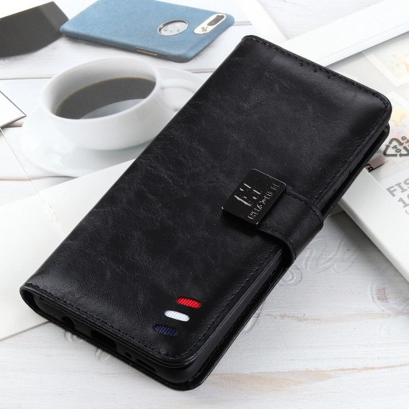Peňaženkový Kryt Samsung Galaxy M33 5G Tricolor Strieborná Spona
