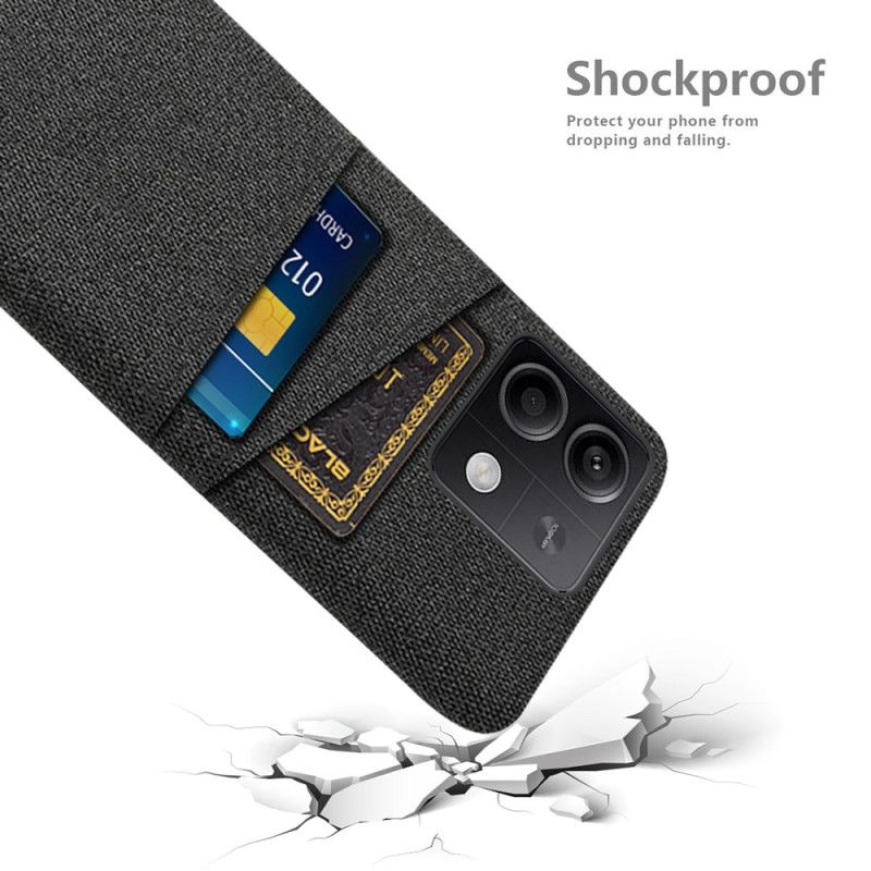 Fabric Double Card Holder
