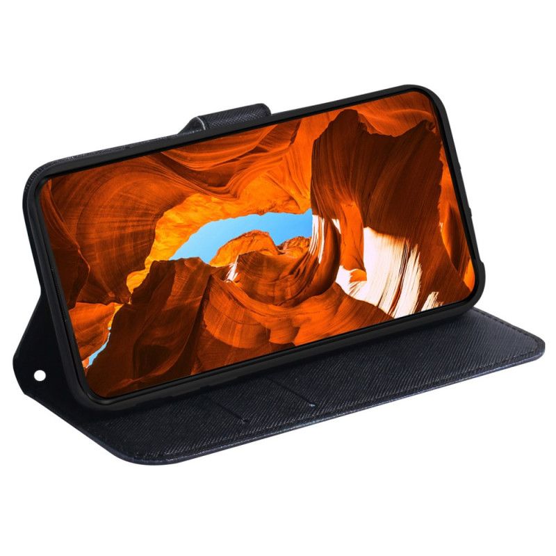 Kožené Puzdro Xiaomi Redmi Note 13 5g Emoji Nedotýkajte Sa Môjho Telefónu