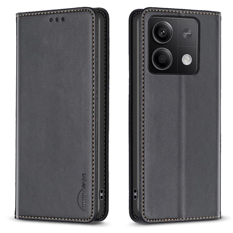 Kožené Puzdro Xiaomi Redmi Note 13 5g Klasická Binfen Farba