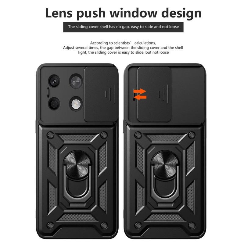 Kryt Xiaomi Redmi Note 13 5g Podporný Krúžok A Posuvná Ochrana Objektívu