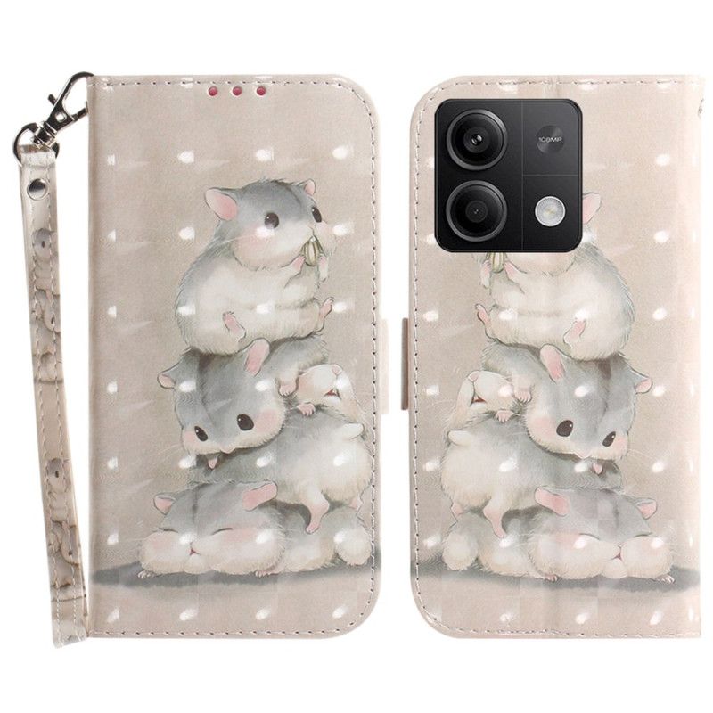 Puzdro Xiaomi Redmi Note 13 5g Škrečky S Popruhom