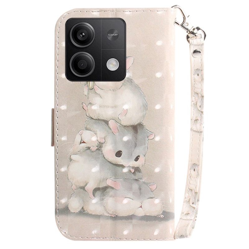Puzdro Xiaomi Redmi Note 13 5g Škrečky S Popruhom