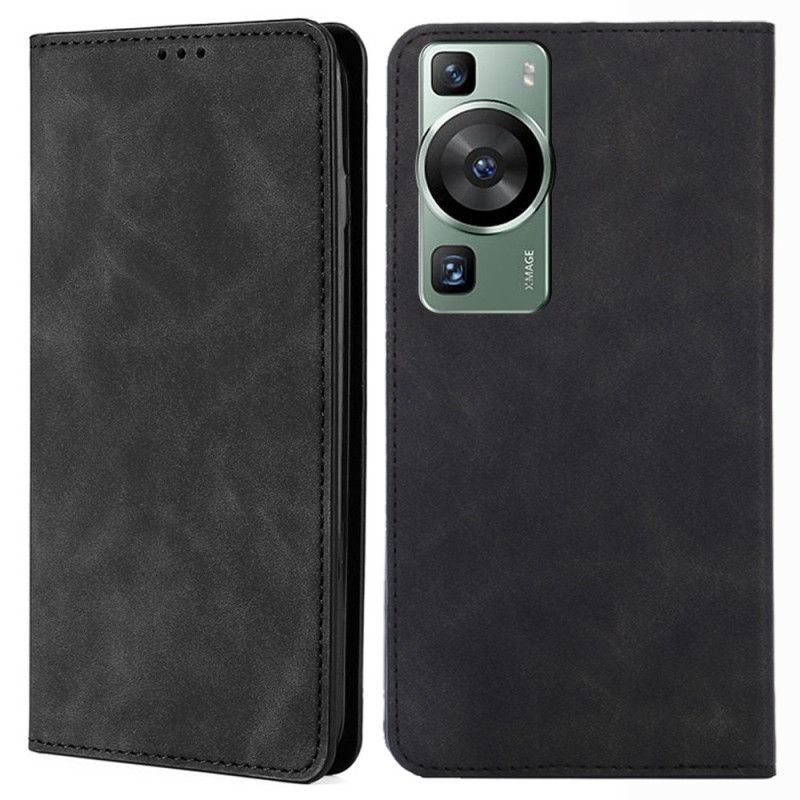Flipové Puzdro Huawei P60 Pro Kožené Puzdro Imitácia Kože