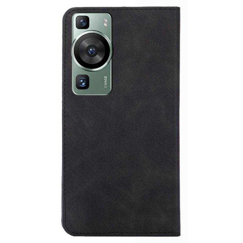 Flipové Puzdro Huawei P60 Pro Kožené Puzdro Imitácia Kože