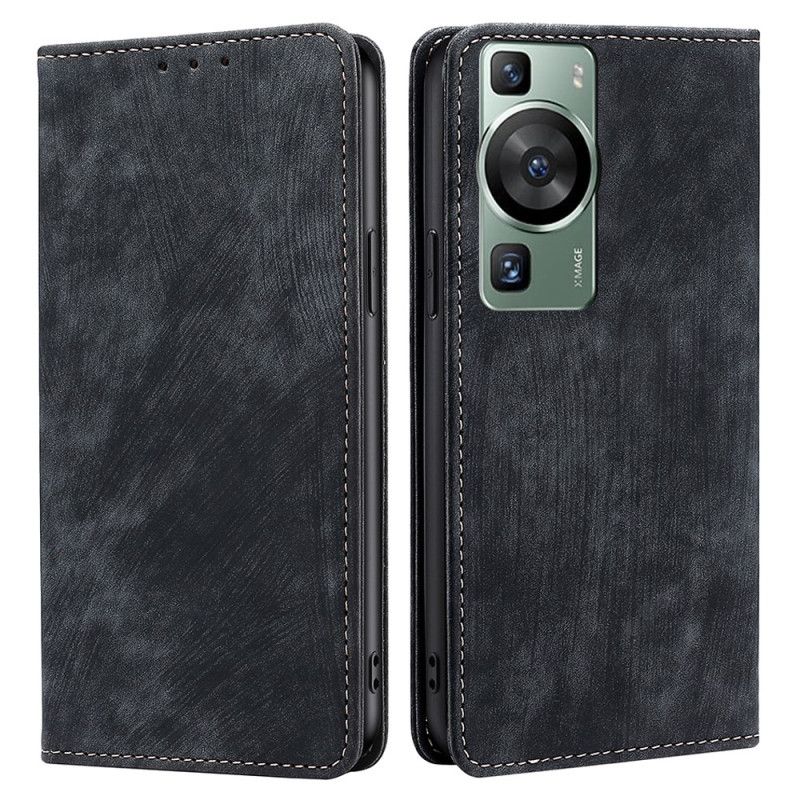 Flipové Puzdro Huawei P60 Pro Kožené Puzdro Vintage Séria