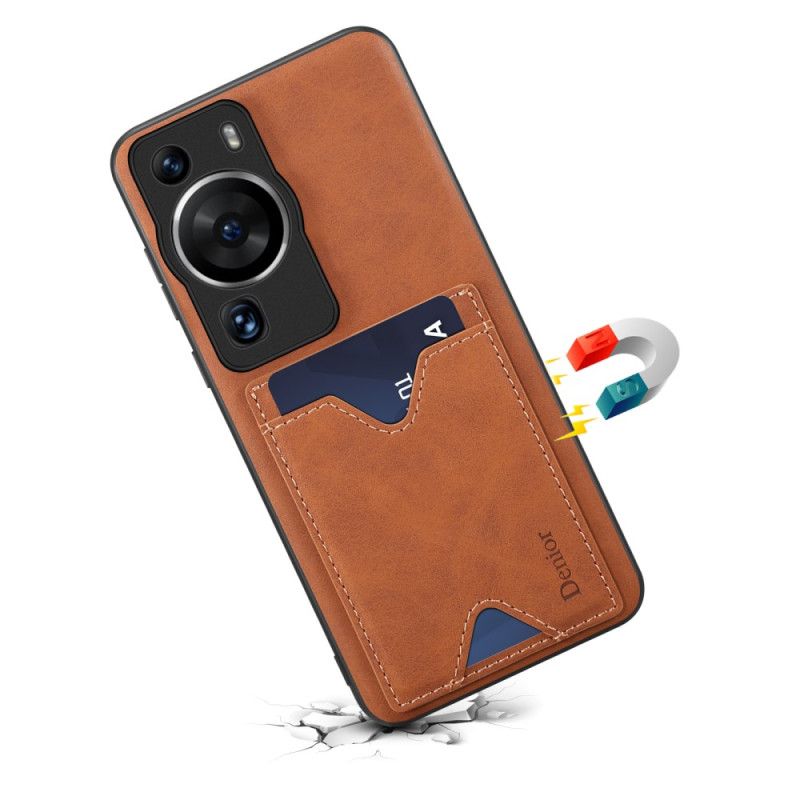 Kryt Huawei P60 Pro Držiteľ Karty Denior