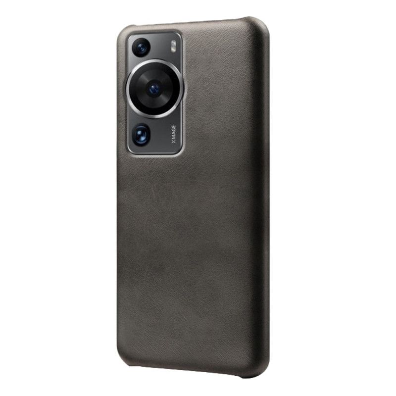 Kryt Huawei P60 Pro Kožený Efekt