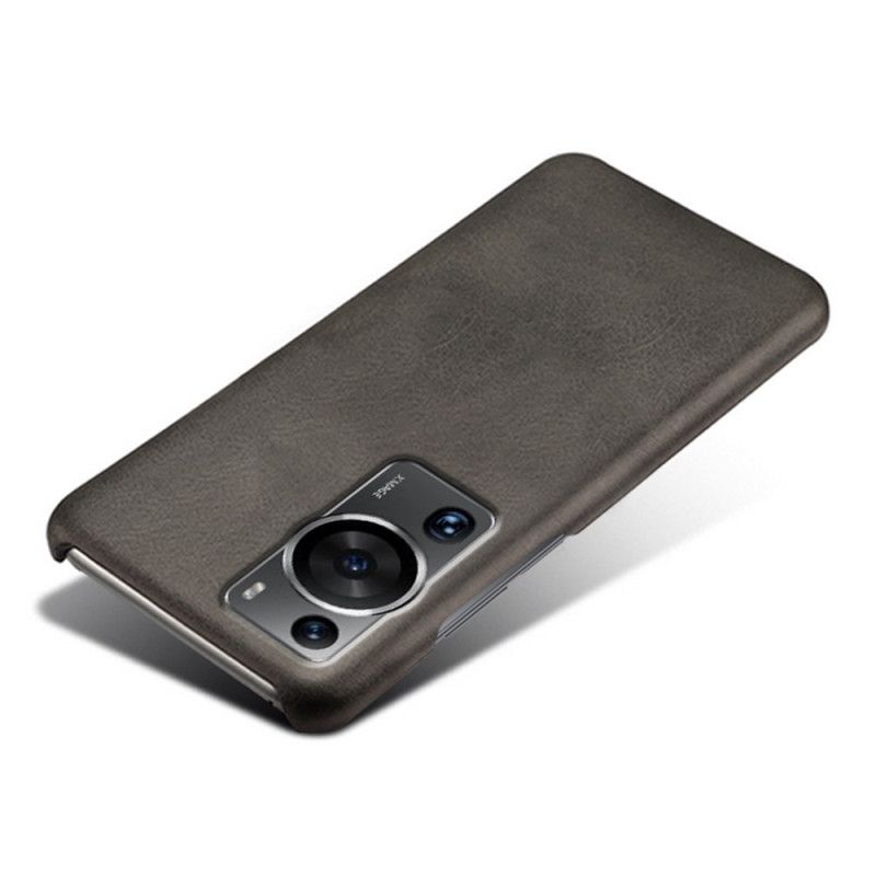Kryt Huawei P60 Pro Kožený Efekt