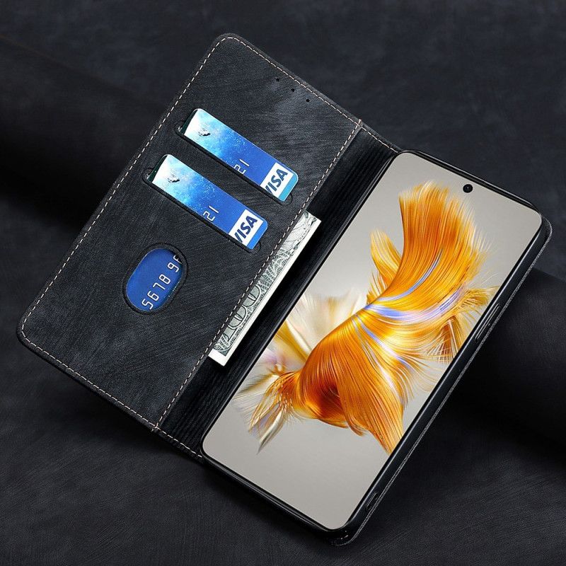 Flipové Puzdro Huawei Mate 50 Pro Kožené Puzdro Retro Umelá Koža