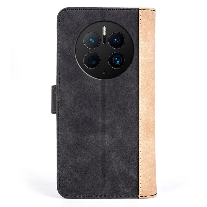Kožené Puzdro Huawei Mate 50 Pro Grafický Vzor