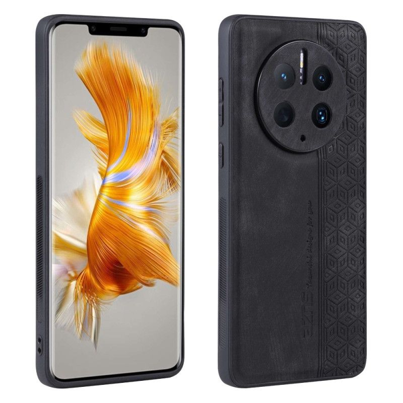Kryt Huawei Mate 50 Pro Kožený Efekt Azns