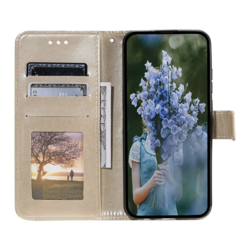 Peňaženkový Kryt Huawei Mate 50 Pro Mandala Sun So Šnúrkou